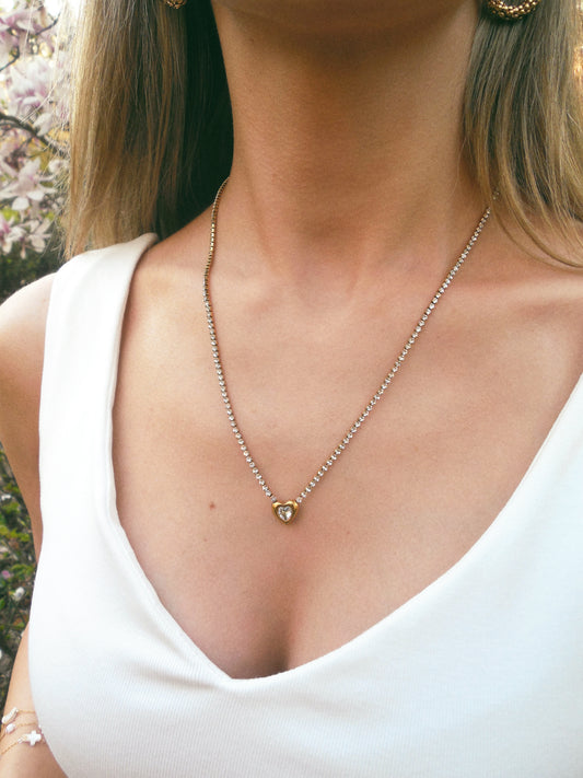Dua Tennis Necklace
